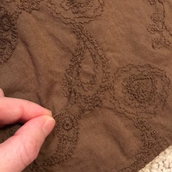 Magellan Brown Blouse - Picture 13 of 14